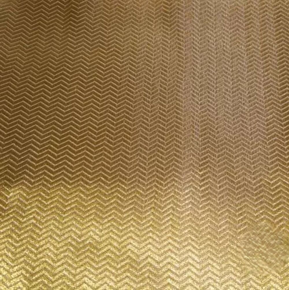 Brocade for embroidery (Herringbone) light gold