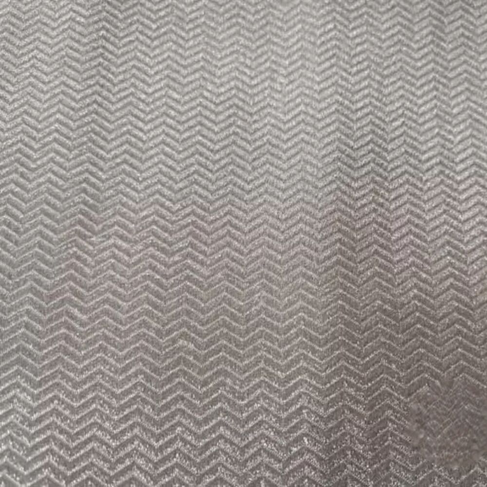 Brocade for embroidery (Herringbone) dark silver