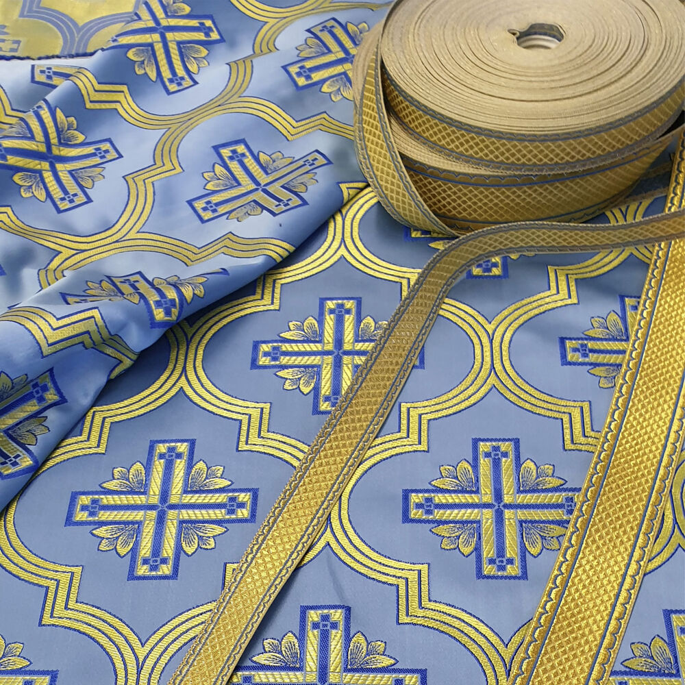 Skyblue  Fabric (St. George's) for sale