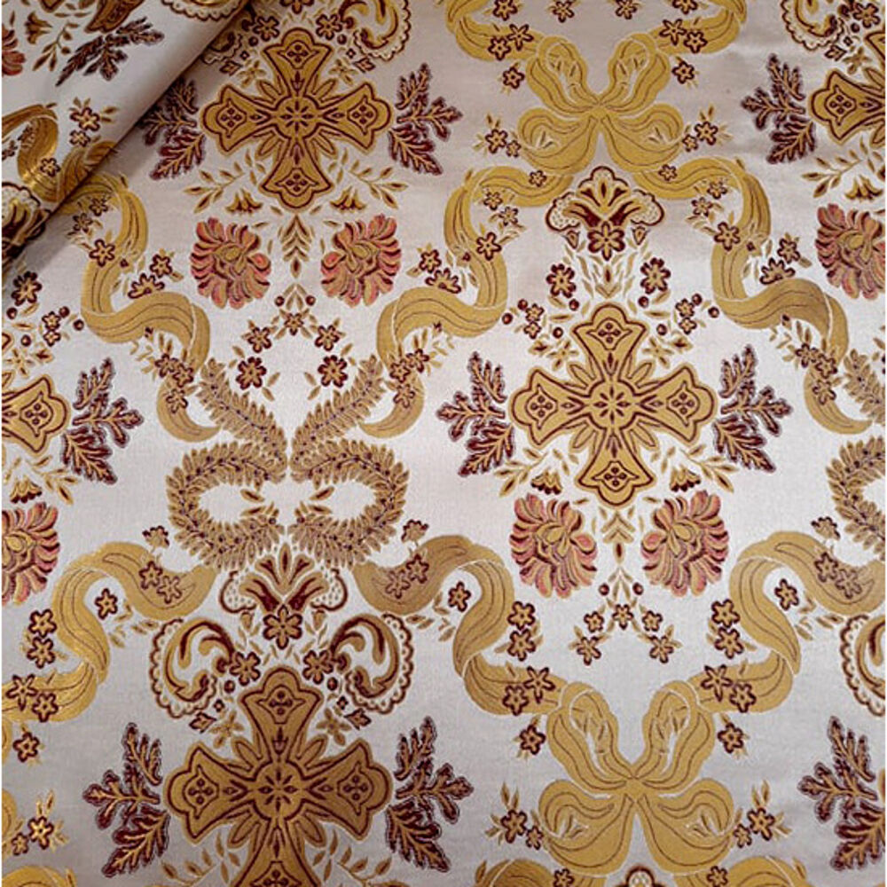 Greek Brocade white (Philaret)