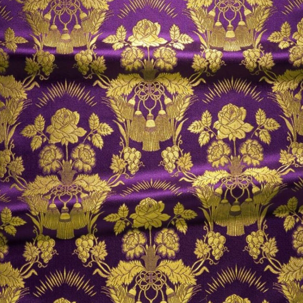 Greek brocade for church vestments (Blagovest)