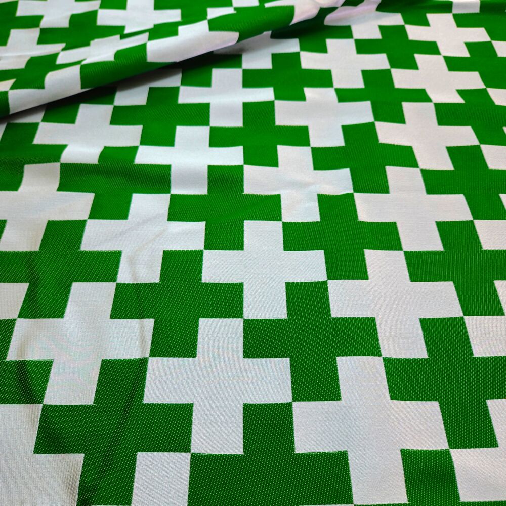 Greek Brocade green (Polistavry Cross)