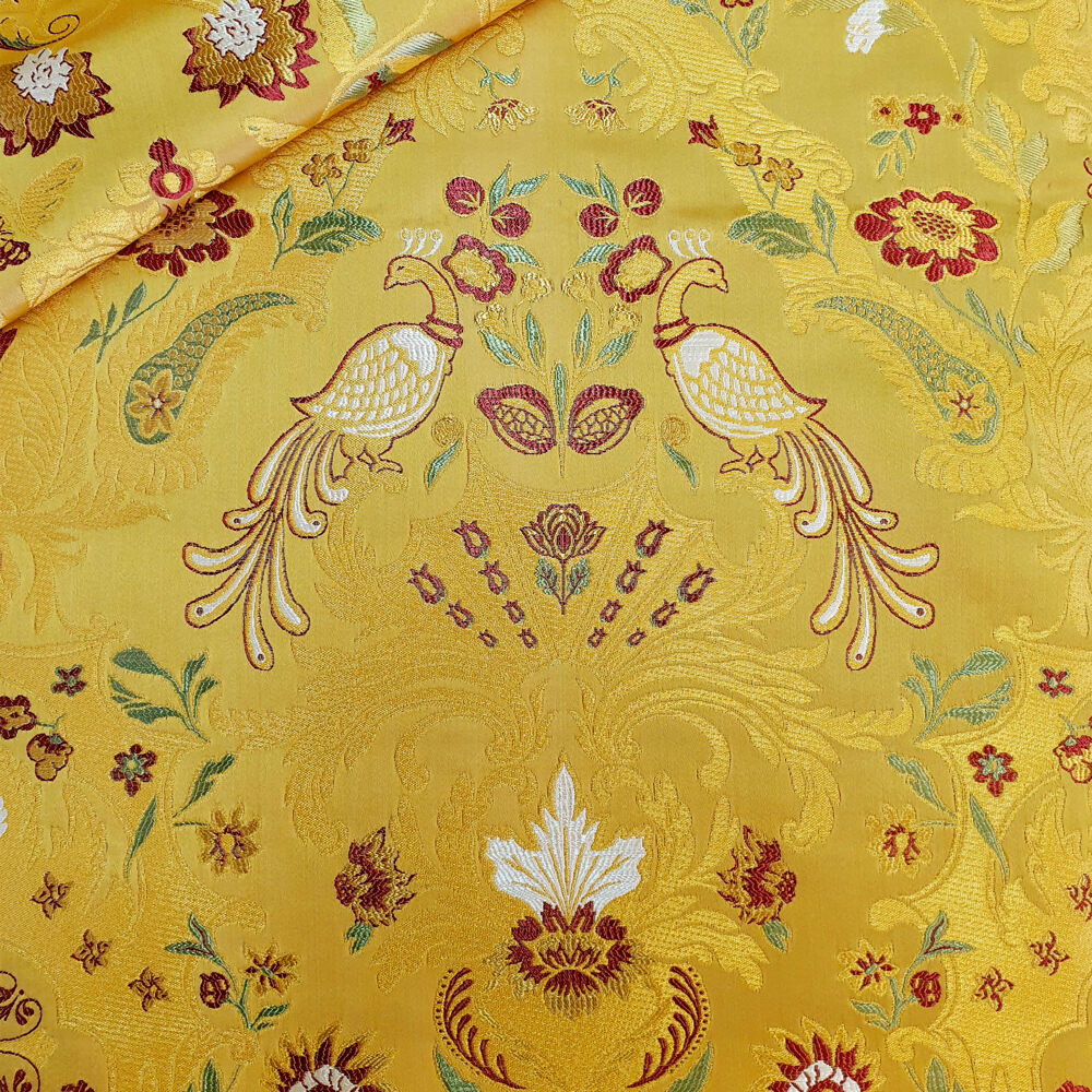 Yellow brocade for Vestments (Eden)