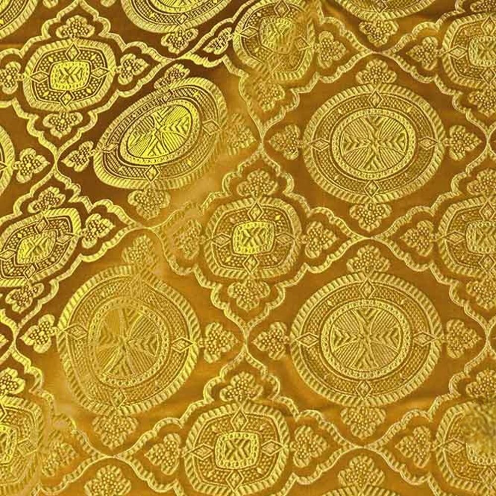 Brocade yellow (Slutskaya) for vestments