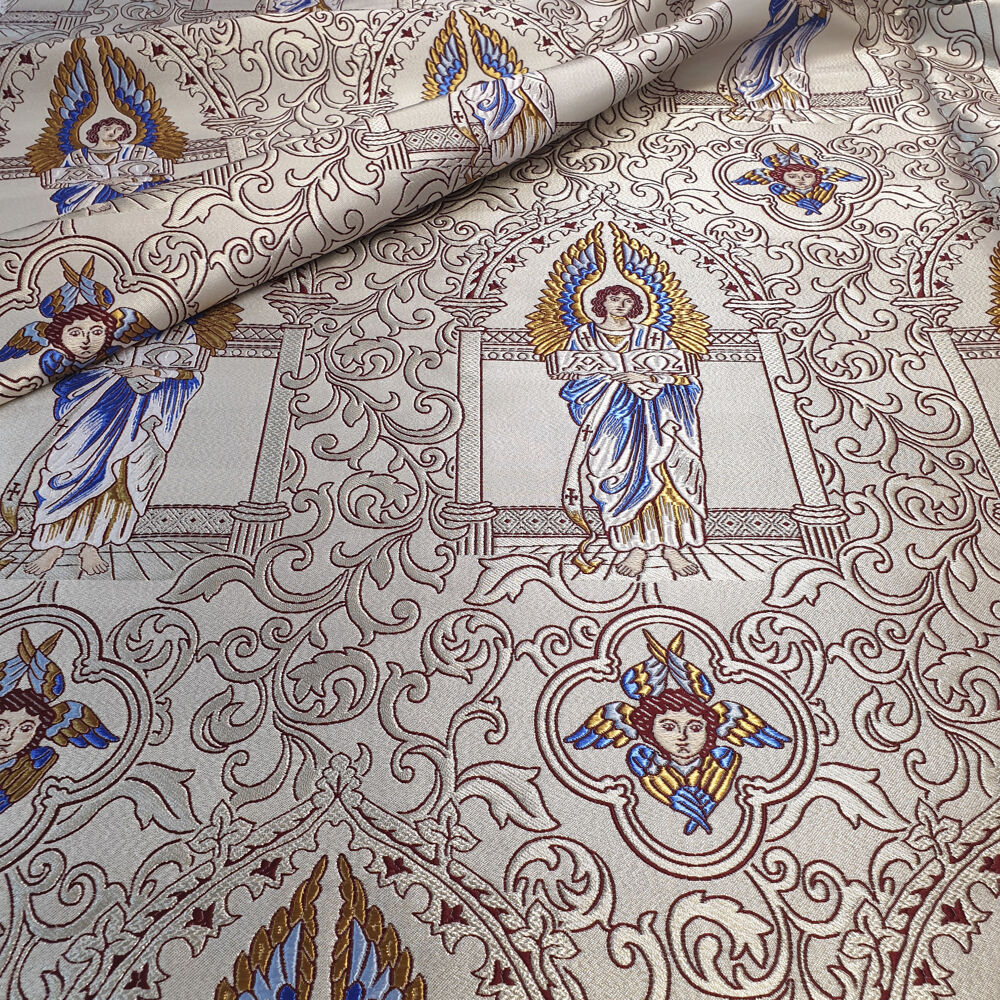 Brocade silver with blue (Appeasement) buy