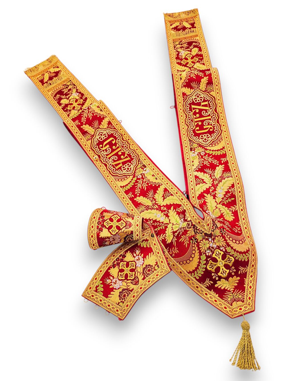 Easter vestment for a deacon with double orarion Orthodox