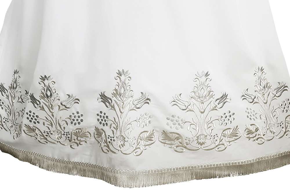 Підсакосник  з вишивкою «Райський сад» (срібло) купити