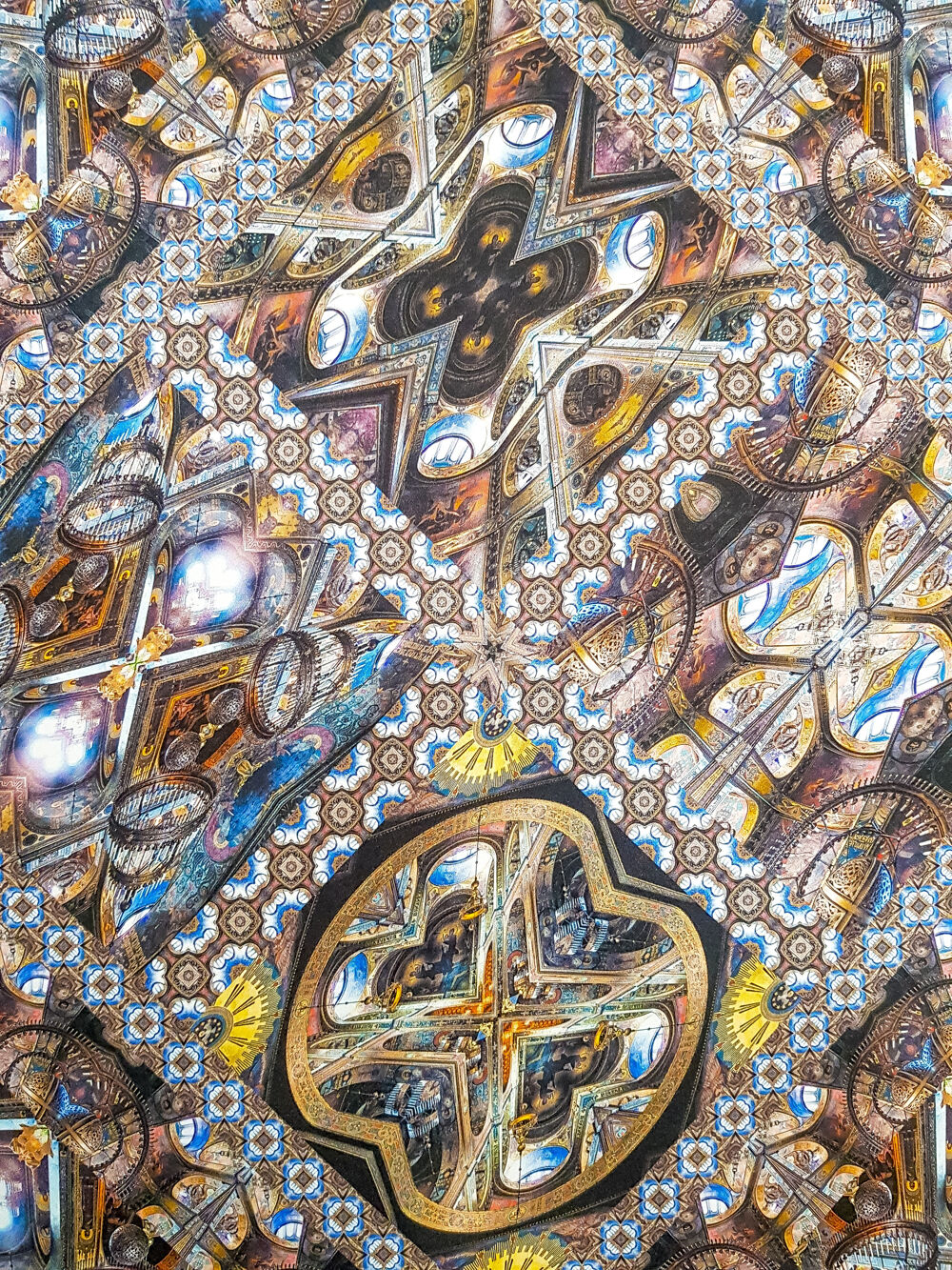 Silk Headscarf (St Volodymyr's Cathedral 4 designs)