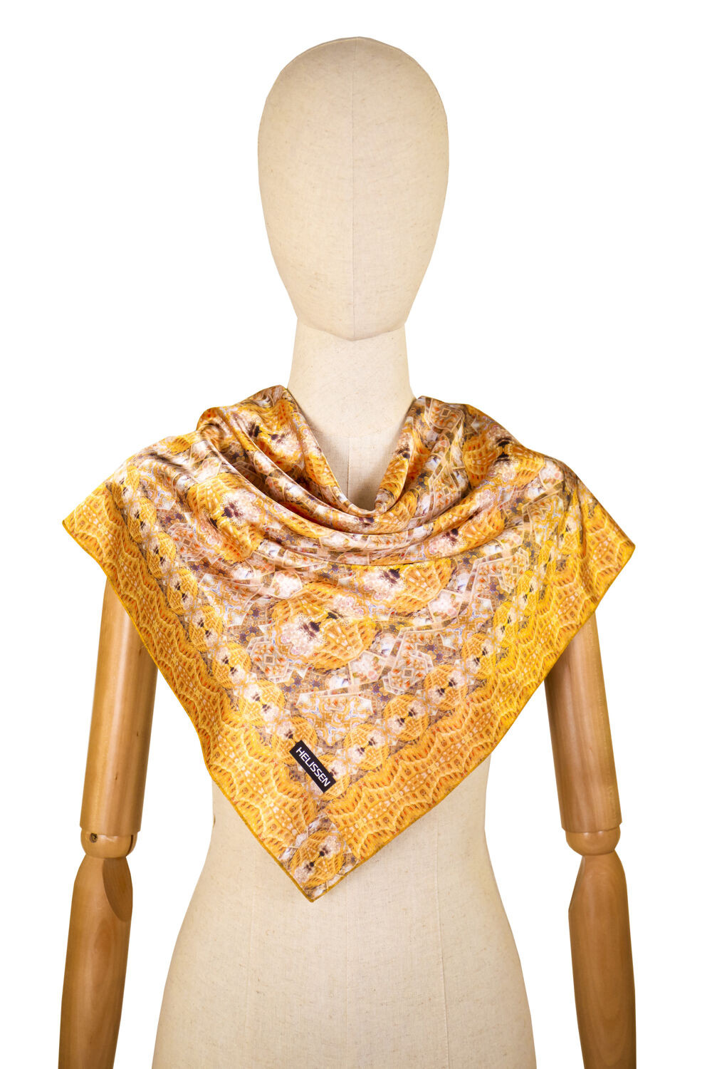 Headscarf for women (Kyiv Pechersk Lavra gold)