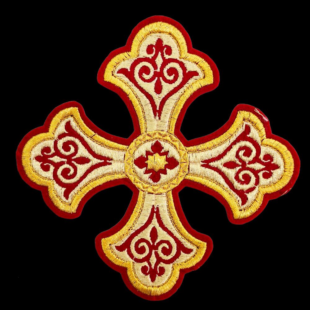 Sexton embroidered cross (Lavra)