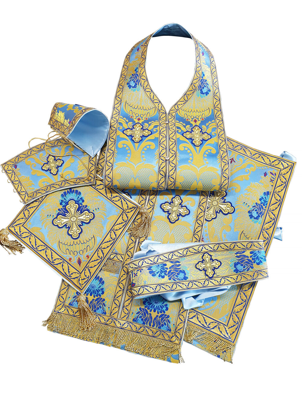 Priest's Vestment Greek Style with Liturgical Set Orthodox