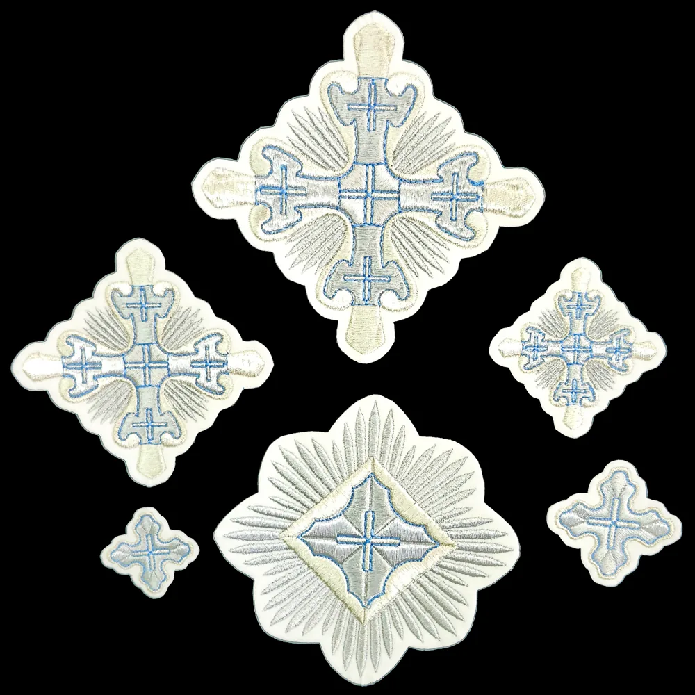 Set of Crosses for Bishop Vestments (Gregory)