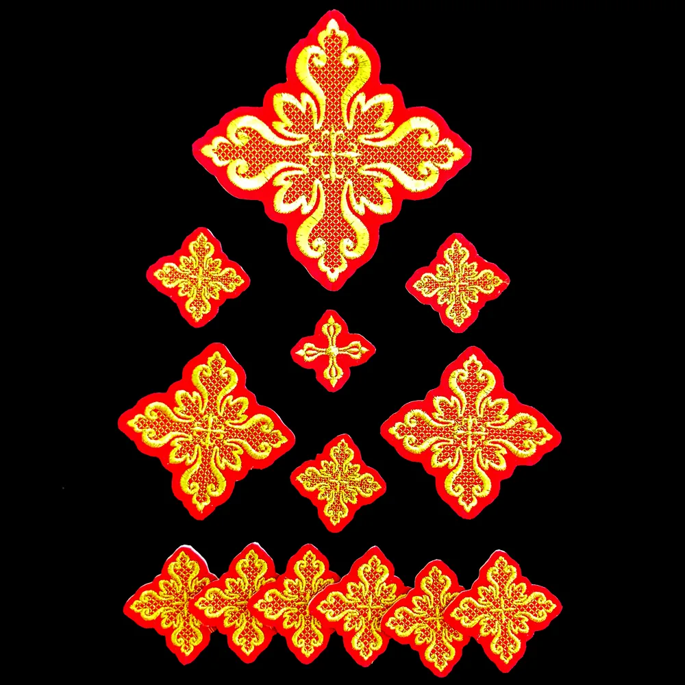 Set of crosses for Greek vestments (Kyiv)