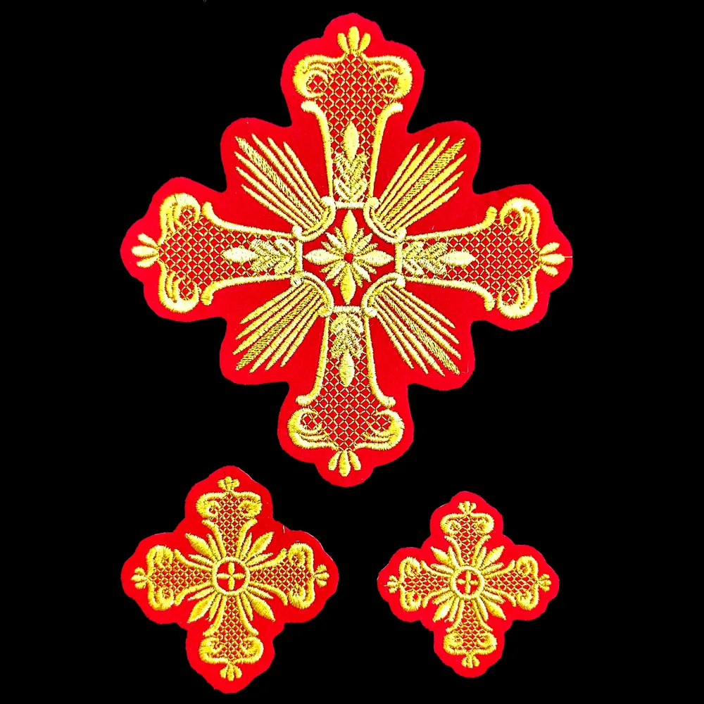 Set of crosses (Ephraim) for of deacon vestment