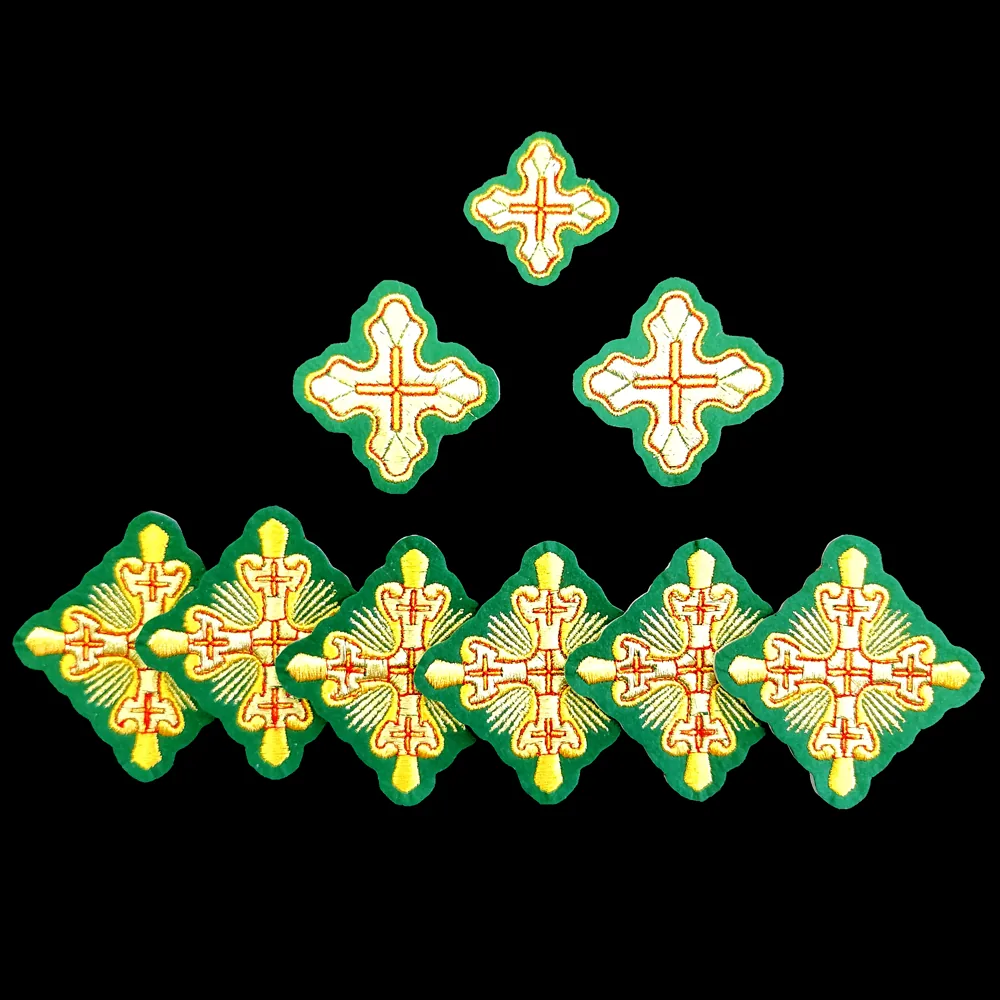 Set of crosses for the (Gregory) epitrachelion set