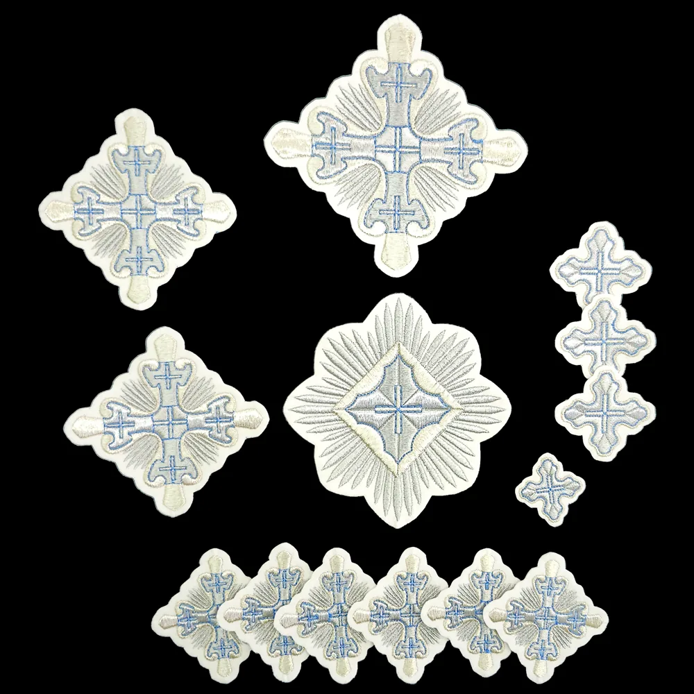 Set of crosses for the priest's vestments (Gregory)