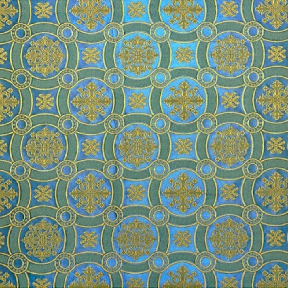 Church Silk (Easter Bells) blue