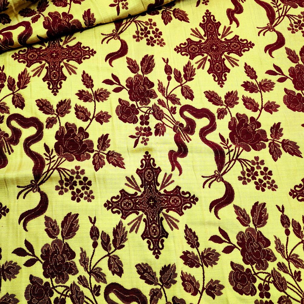 Chenille fabric for priest's vestments (Borisoglebskaya)