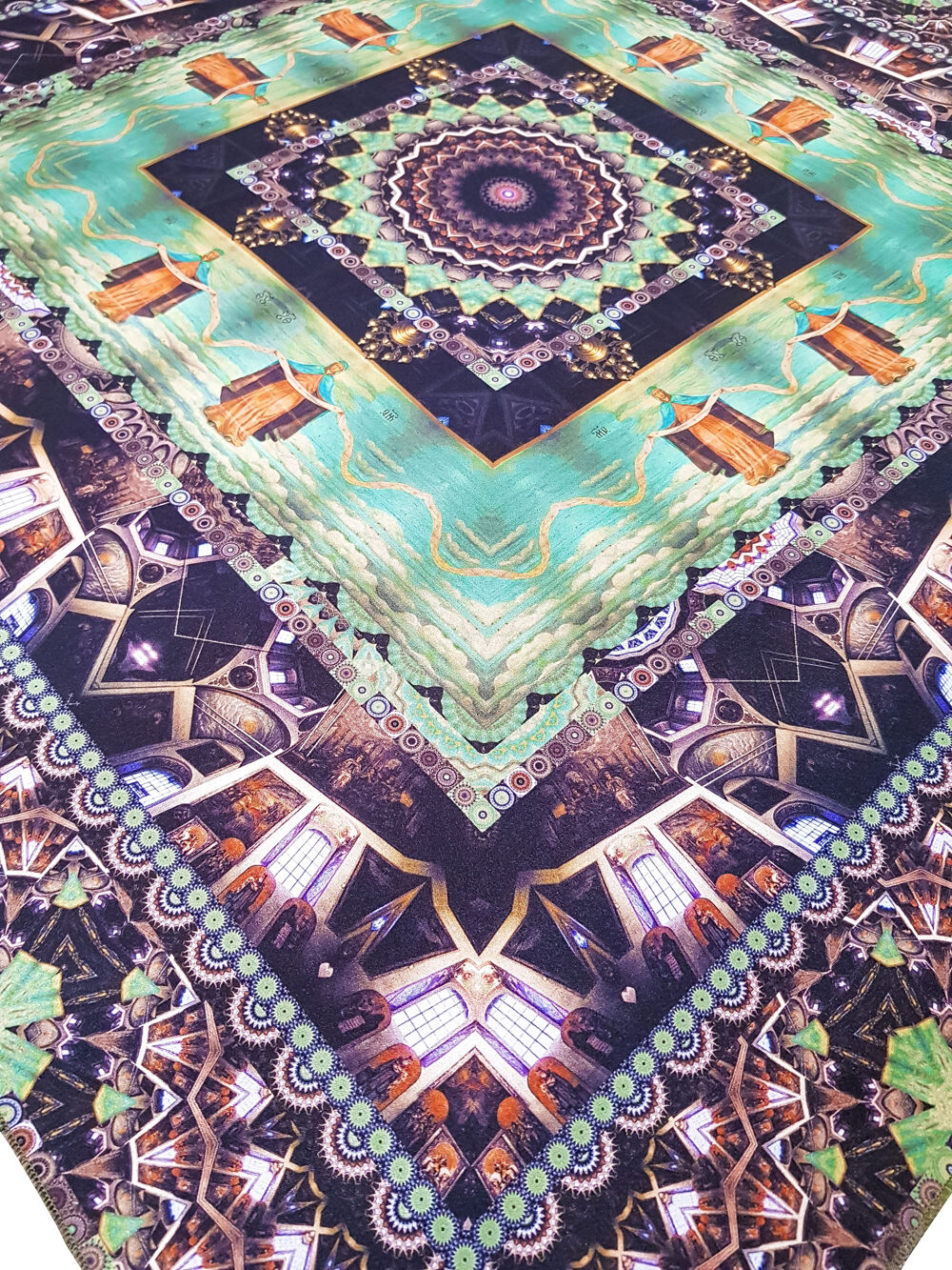 Headscarf (St. Elijah's Church Pokrov) Greek fabric