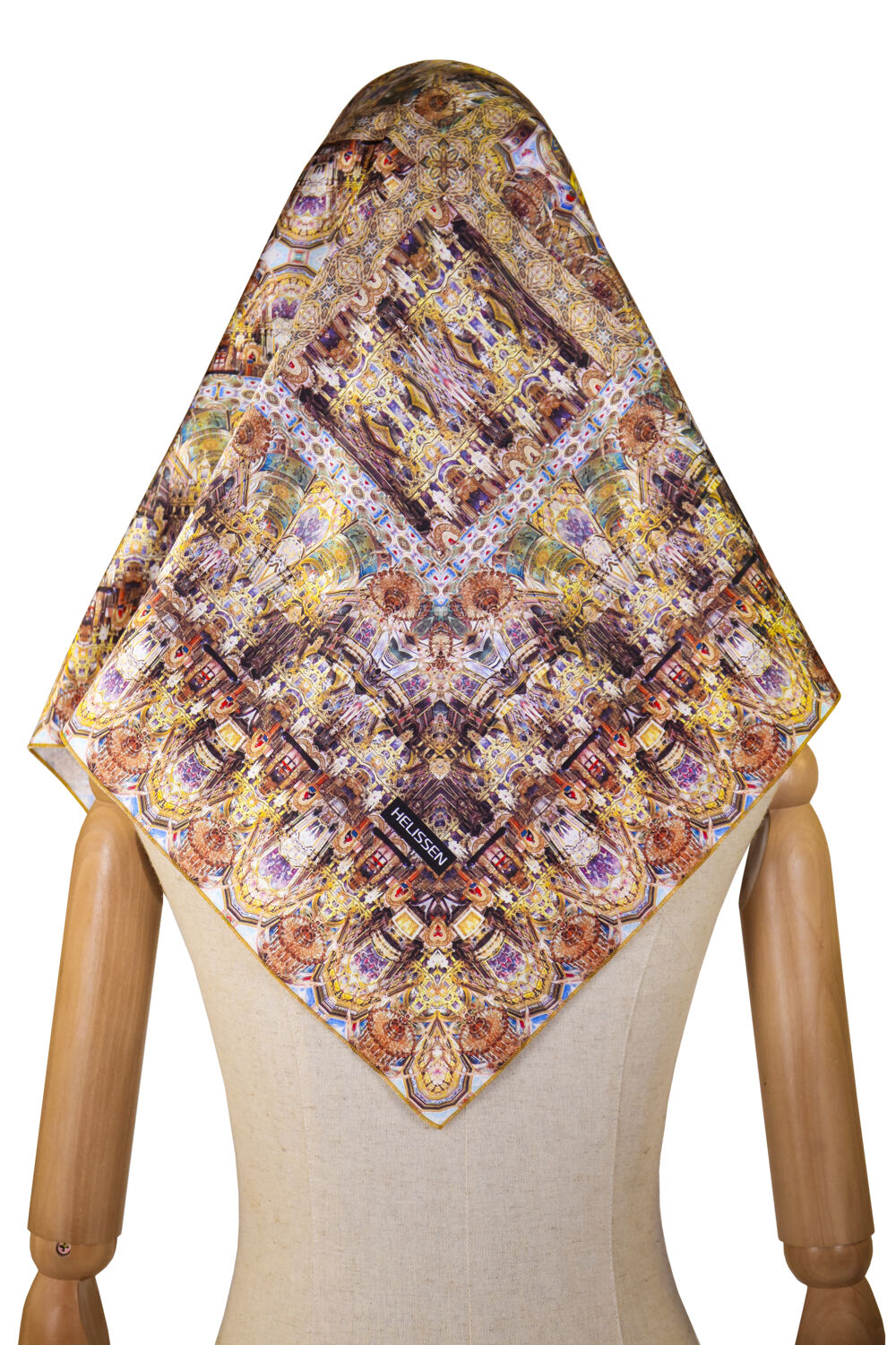 Silk Head Scarf (Pochayiv Lavra 4 designs)