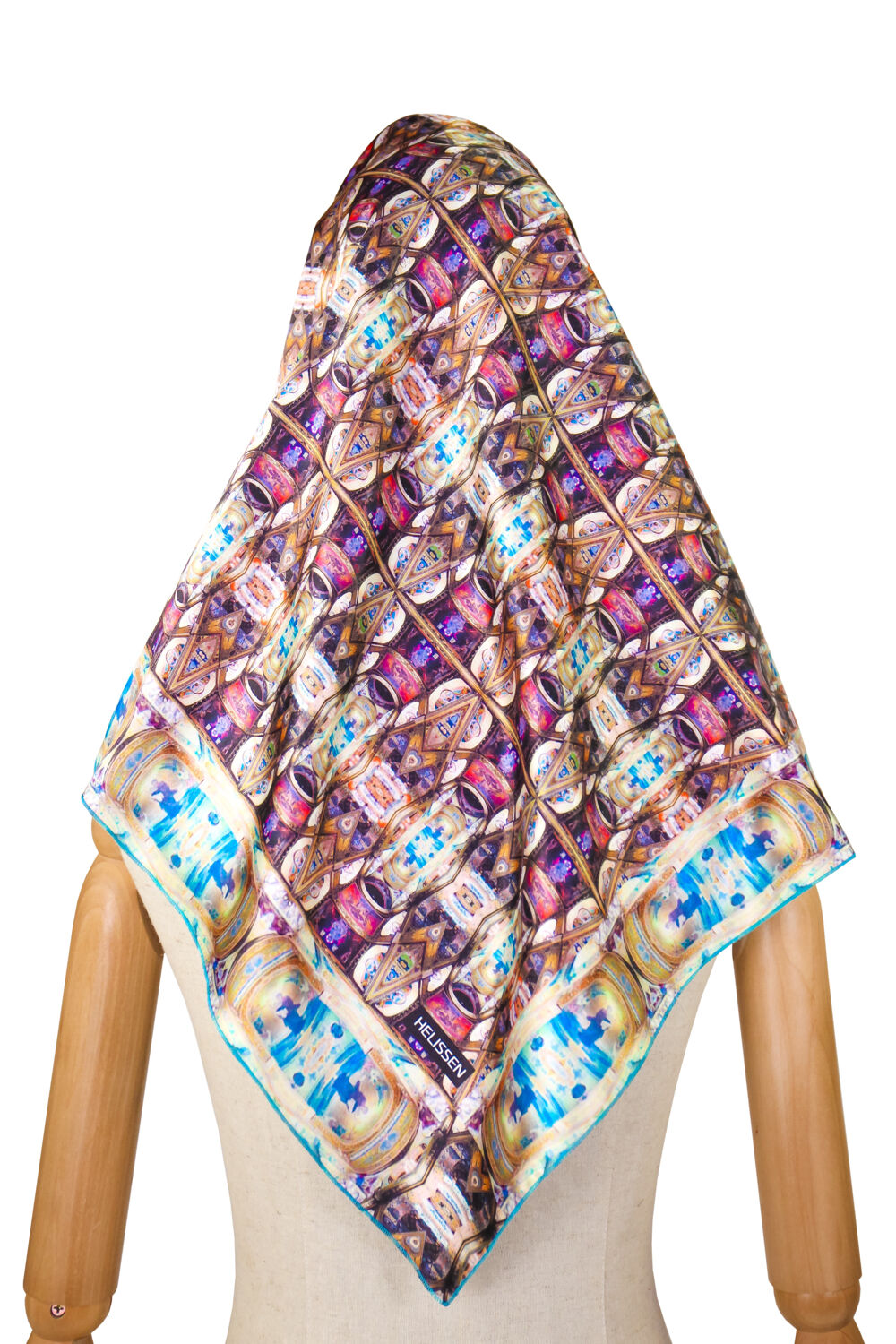 Silk Headscarf for women (St Volodymyr's Cathedral first design)