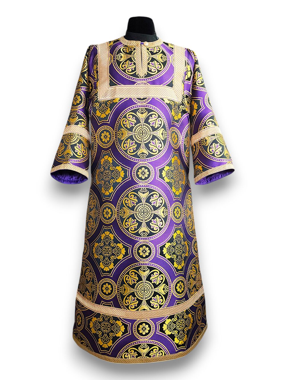 Altar server sticharion made of brocade (Drevlyanska)