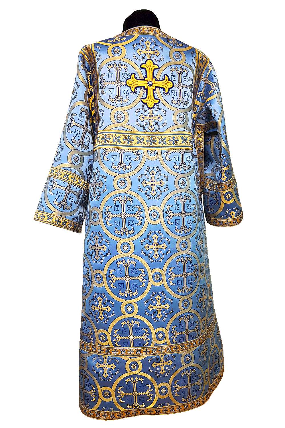 Стихарь детский синий с золотом (рост 134-146) купить