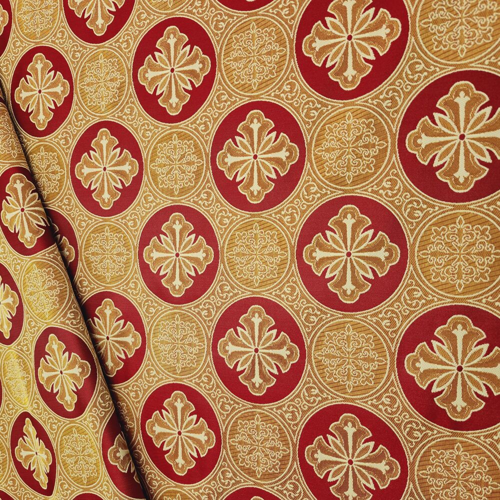 Greek Fabric darkred (Archaic)