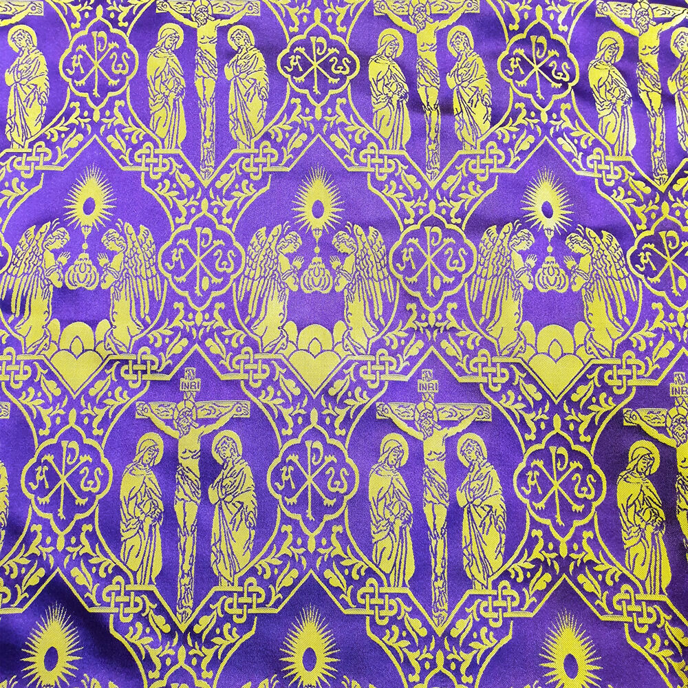 Greek Fabric violet P01-1300/1358