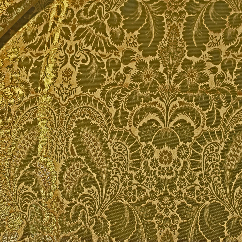 Greek Fabric yellow (Lace-Maker) (width 160cm)