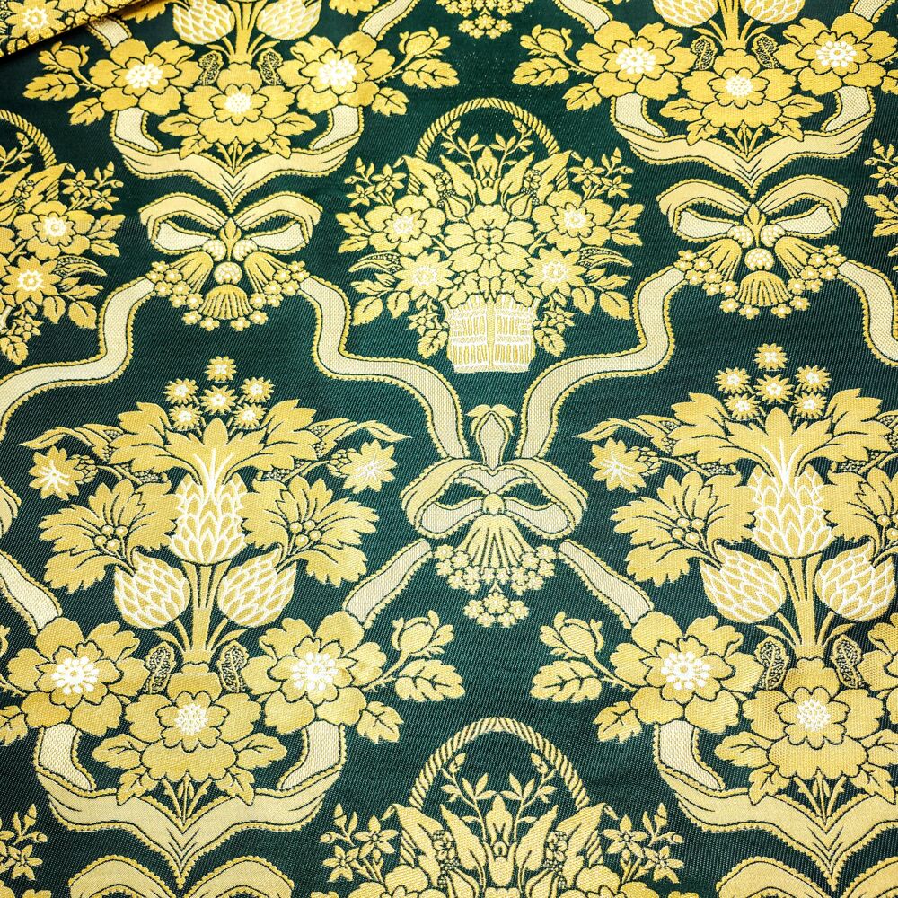 Greek Fabric green (Gloxinia)