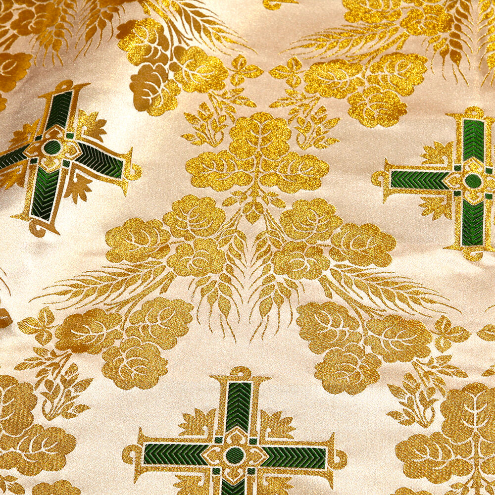 Greek Fabric green (Golden Spike)