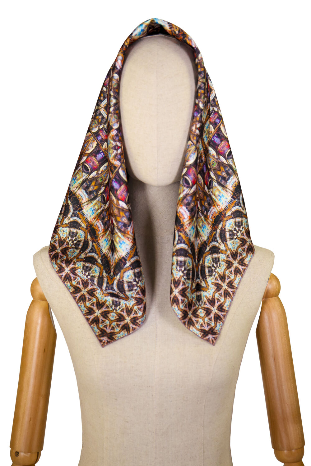 Silk Head Scarf (St Volodymyr's Cathedral second design) Orthodox
