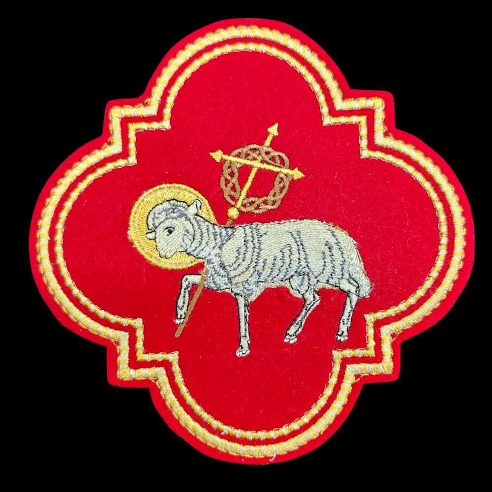 Церковна вишивка «Агнець»