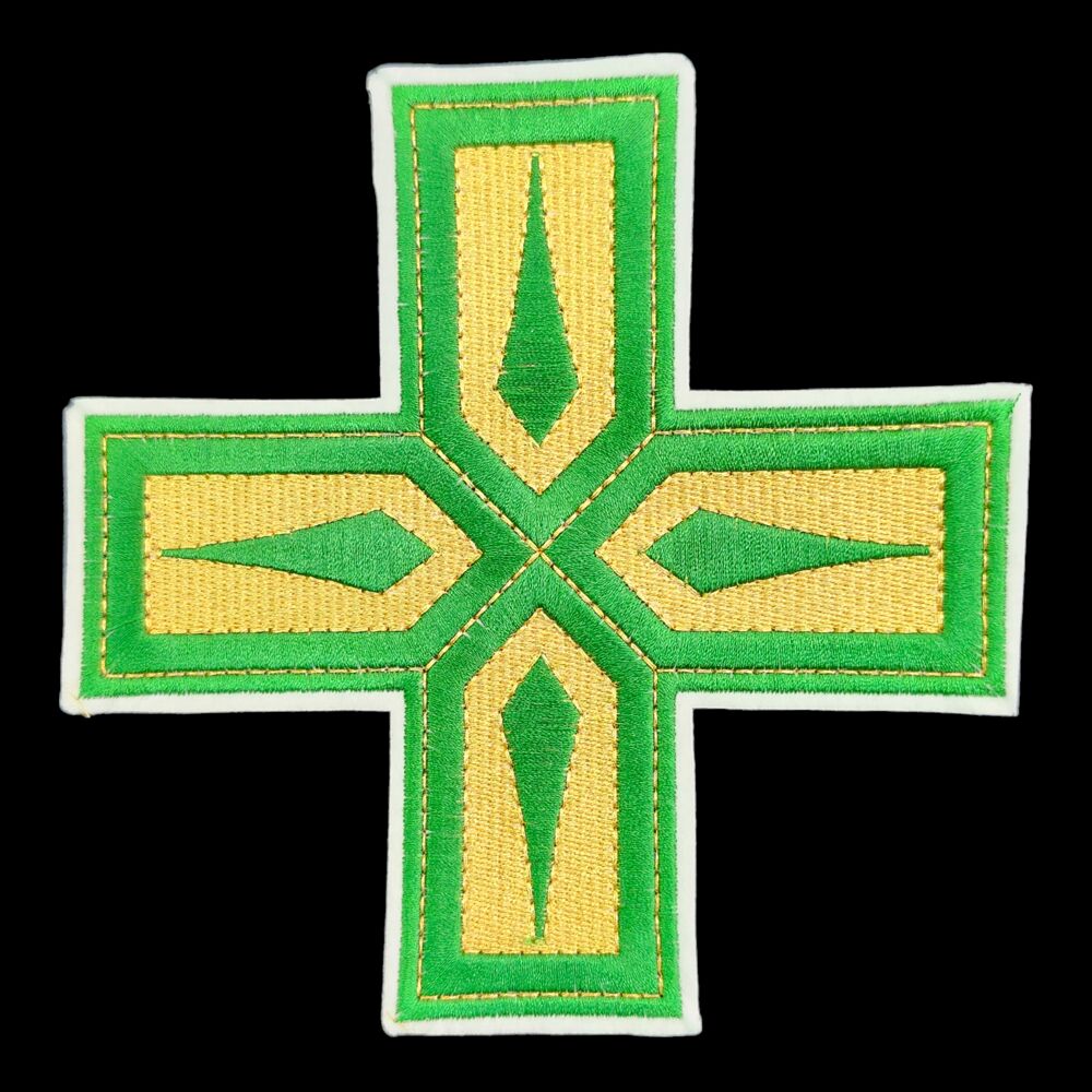 Embroidered cross for altar boy (Ostrog)