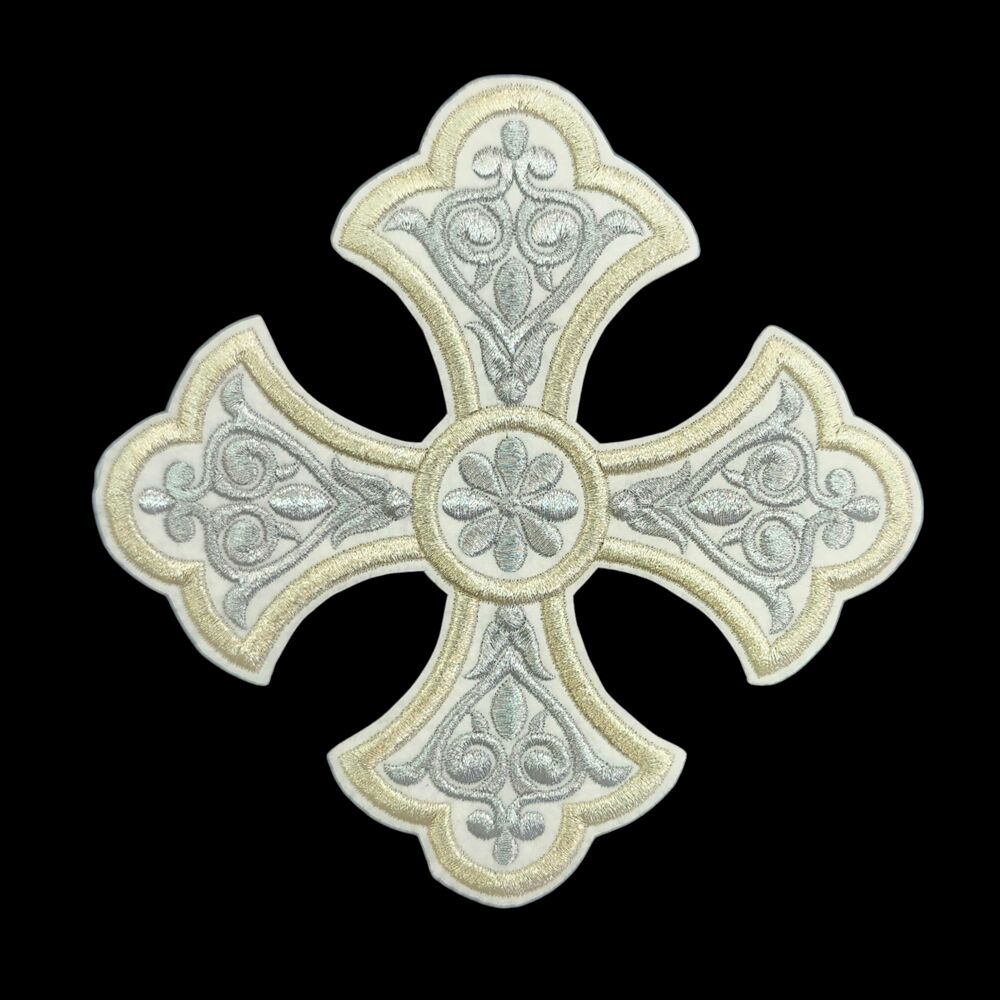 Embroidered cross (Epiphany) for vestments