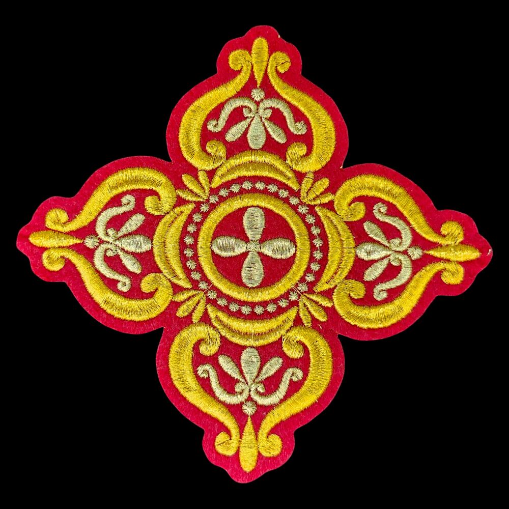 Embroidered cross (Tsar Grad) for the sexton