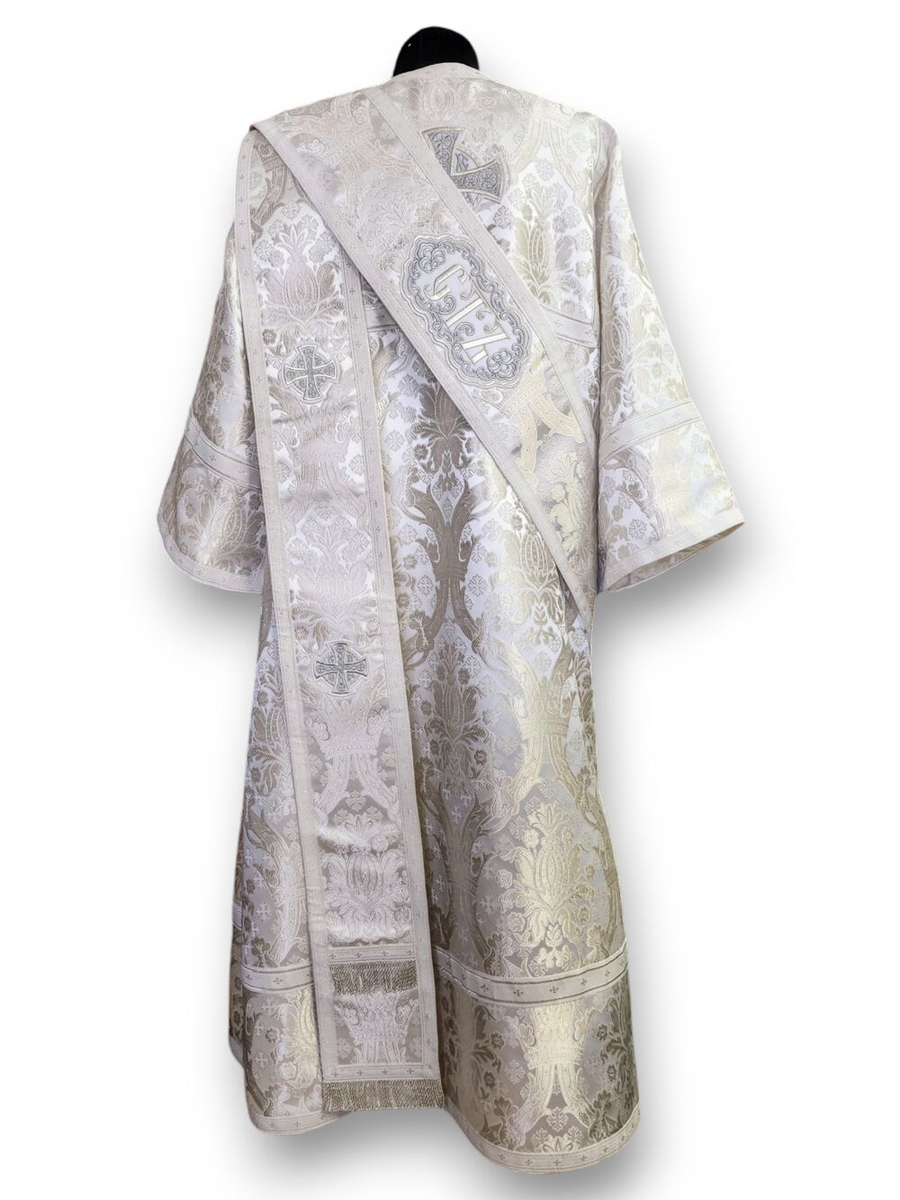 White deacon's vestment with double orarion for sale