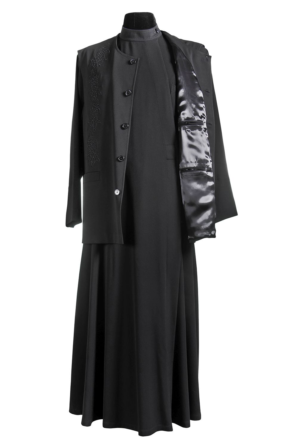 Male Cassock Vest demi-season embroidered for sale