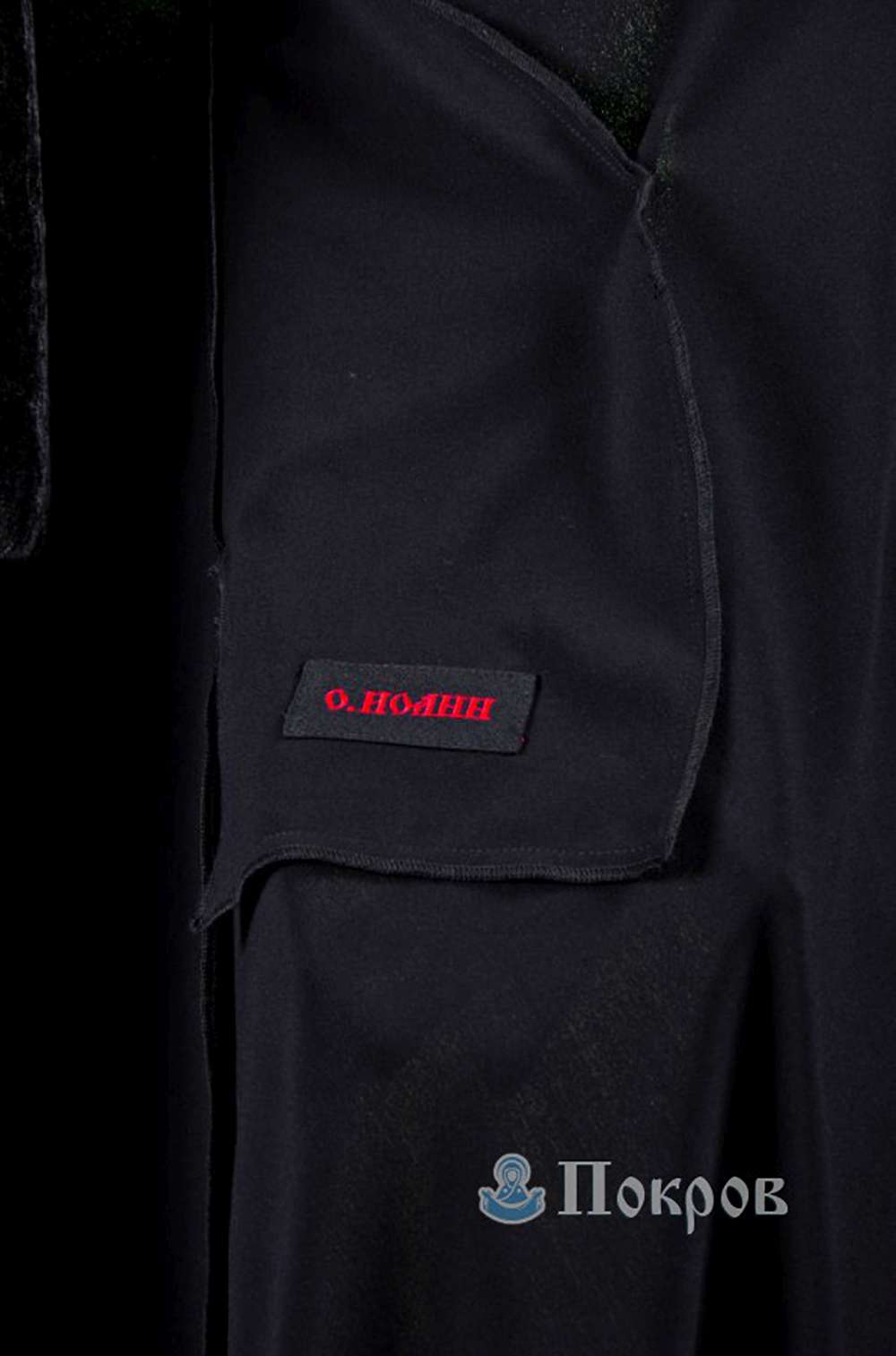 Male Cassock Vest demi-season with embroidery on the pocket buy