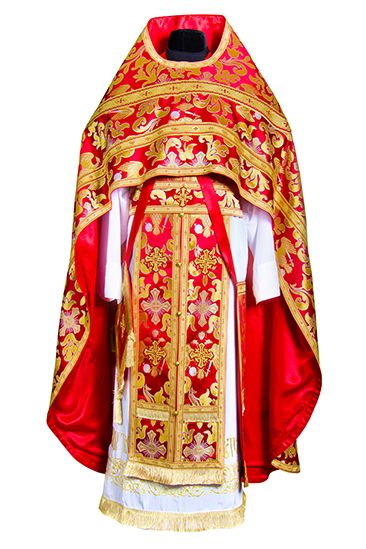 PRIEST VESTMENT RED • buy | for sale >>> ORTHODOX