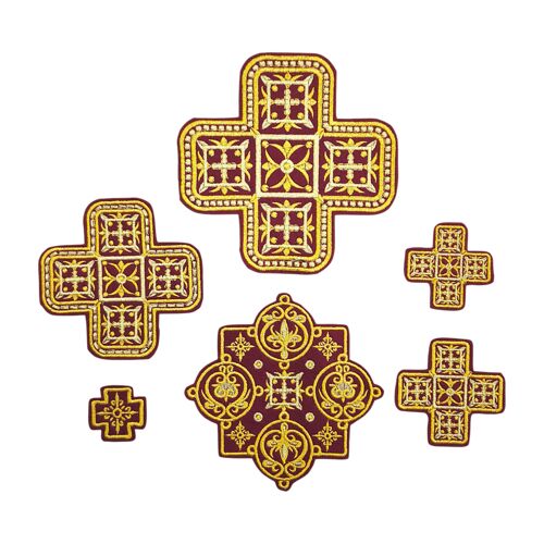 Набор крестов для архиерейского облачения «Одесский»