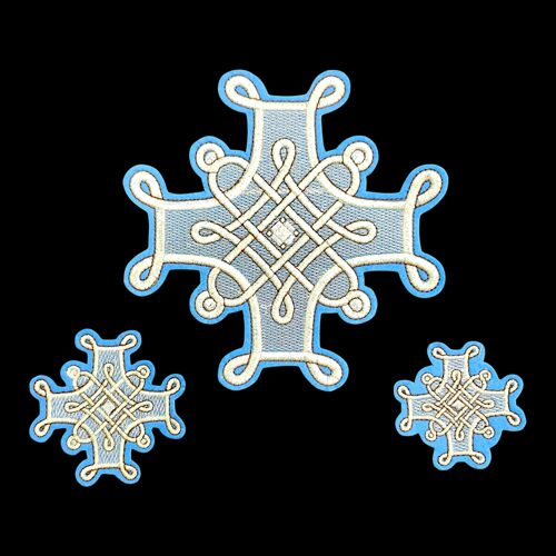 Комплект хрестів «Французький» для облачення диякона