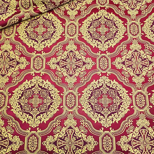 Червона парча для облачення «Хрещенська»