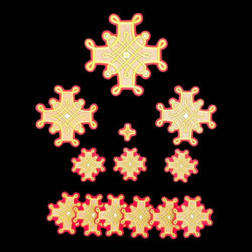 Crosses (French) for the priestly Greek vestments