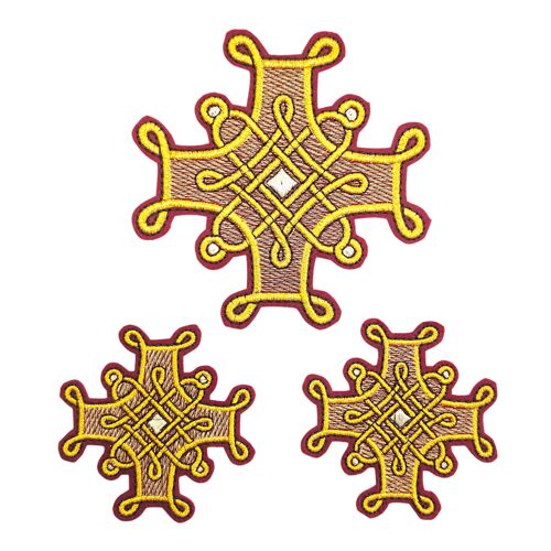 Вышитый требный набор крестов «Французский»