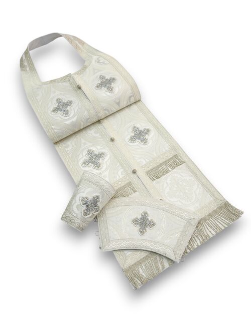 Epitrachelion Set white (Easter)