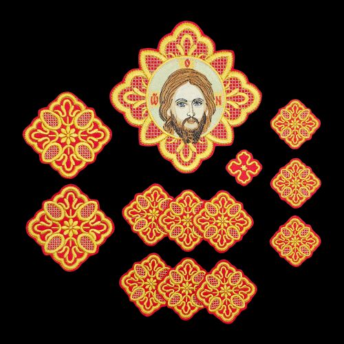 Crosses for Greek Priest Vestment (Pokrovskiy)