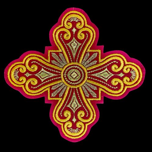 Cross for Ponomar vestments (Vvedensky)