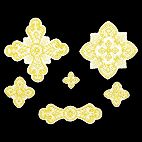 Crosses for the bishop's stole set (Vvedensky)